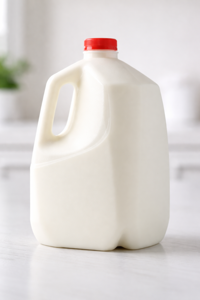 Gallon of milk for GOMAD diet